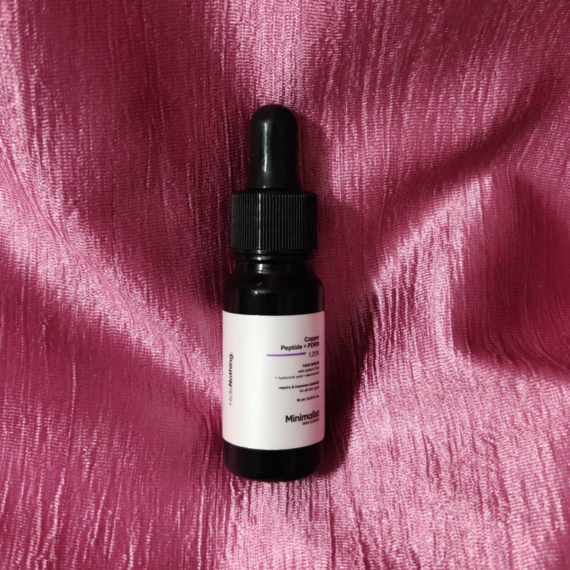 Minimalist Copper Peptide + PDRN 1.25% Serum Review: Is It Worth It?